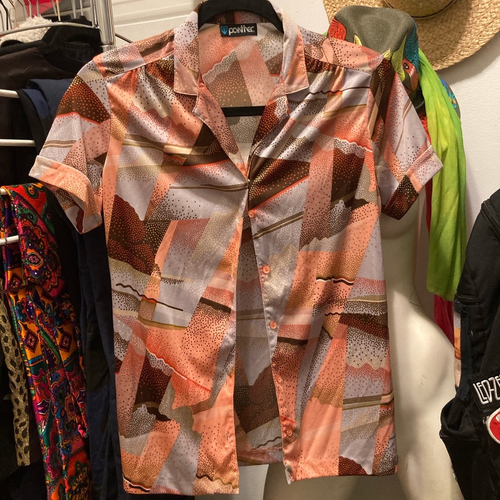 Vintage early 70s button up